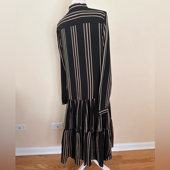 AKRIS PUNTO
Silk-Blend Stripe Shirtdress - Picture 6 of 9